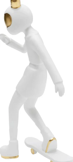 KARE Deko Figur Skating Astronaut Weiß 33cm Outlet