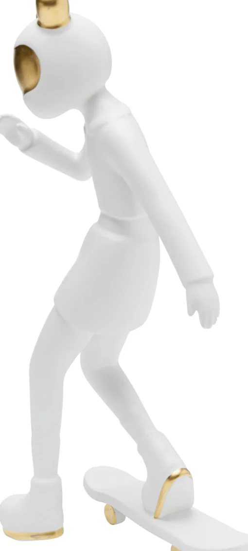 KARE Deko Figur Skating Astronaut Weiß 33cm Outlet