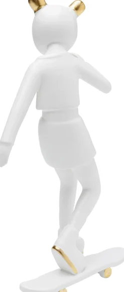 KARE Deko Figur Skating Astronaut Weiß 33cm Outlet