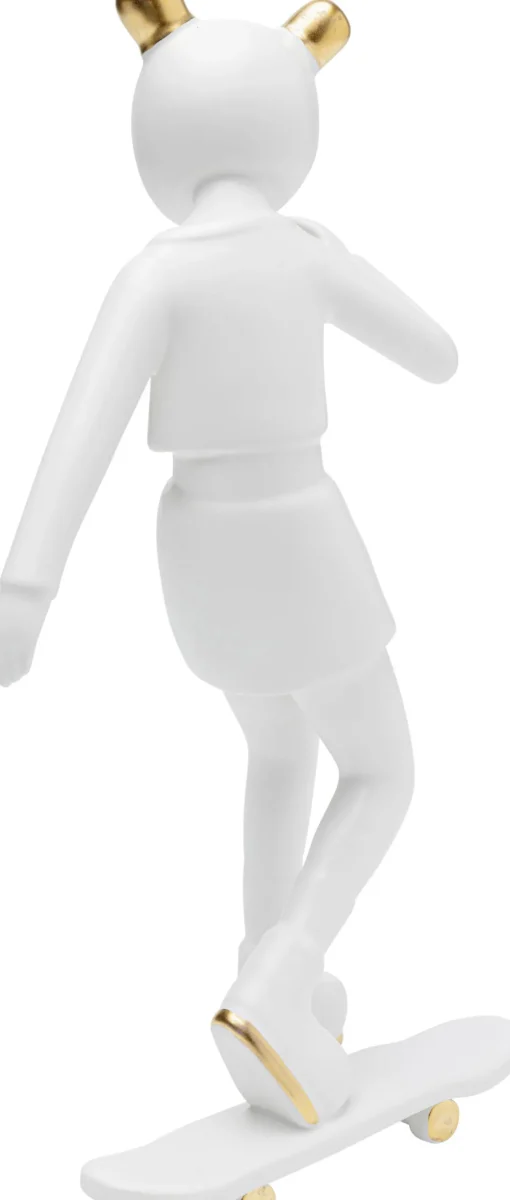 KARE Deko Figur Skating Astronaut Weiß 33cm Outlet