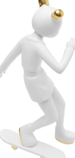 KARE Deko Figur Skating Astronaut Weiß 33cm Outlet