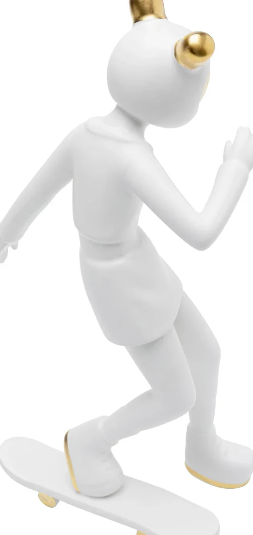 KARE Deko Figur Skating Astronaut Weiß 33cm Outlet