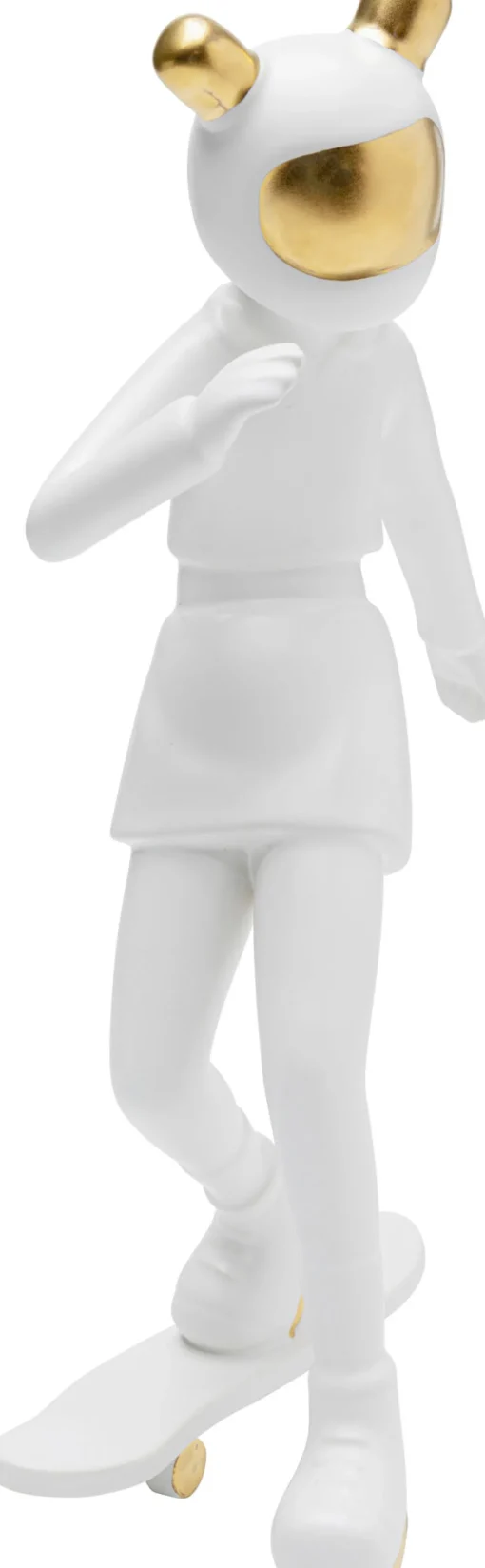 KARE Deko Figur Skating Astronaut Weiß 33cm Outlet