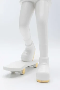 KARE Deko Figur Skating Astronaut Weiß 33cm Outlet
