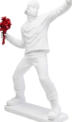 KARE Deko Figur Street Art Bouquet Weiß 67cm Best