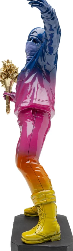 KARE Deko Figur Street Art Bouquet Rainbow 41cm Best