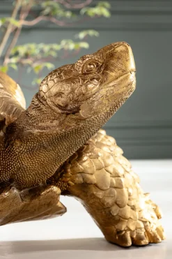 KARE Deko Figur Turtle Gold Groß Online