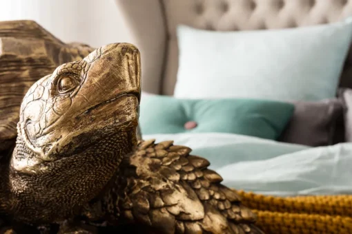 KARE Deko Figur Turtle Gold Groß Online