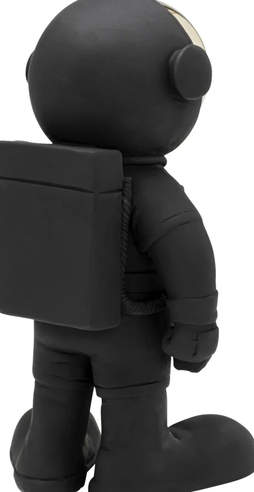 KARE Deko Figur Welcome Astronaut Schwarz 27cm Outlet