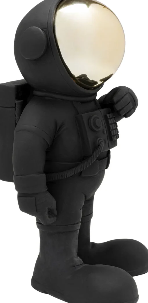 KARE Deko Figur Welcome Astronaut Schwarz 27cm Outlet