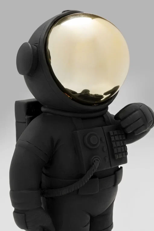 KARE Deko Figur Welcome Astronaut Schwarz 27cm Outlet