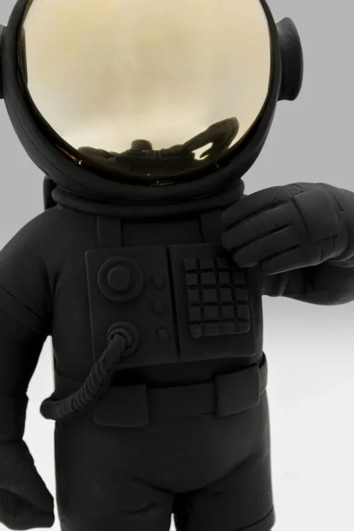 KARE Deko Figur Welcome Astronaut Schwarz 27cm Outlet