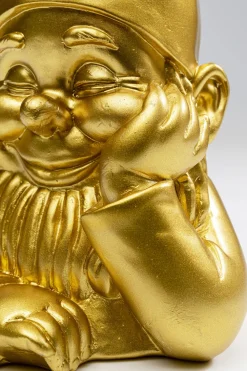 KARE Deko Figur Zwerg Gold 21cm Best