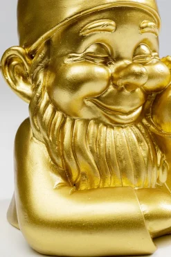 KARE Deko Figur Zwerg Gold 21cm Best