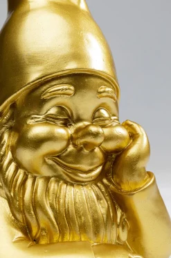 KARE Deko Figur Zwerg Gold 21cm Best