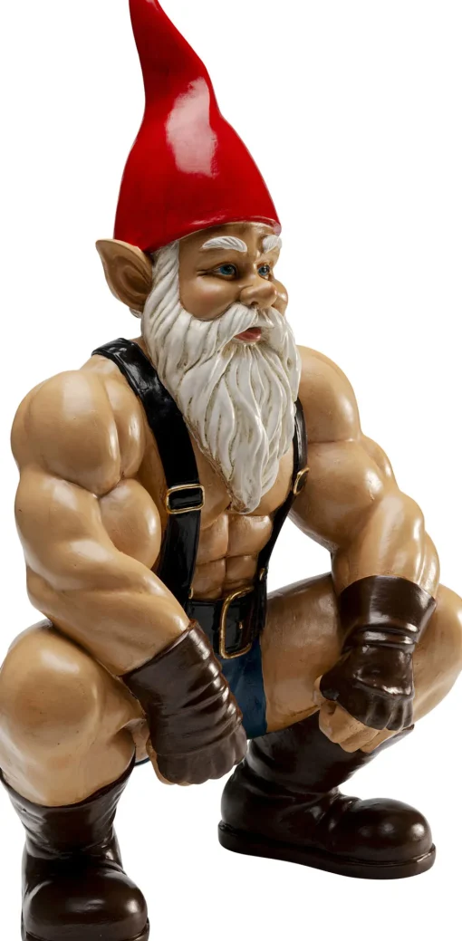 KARE Deko Figur Zwerg Muscle 48cm Hot