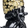 KARE Deko Figur Zwerg Standing Schwarz Gold 61cm Online
