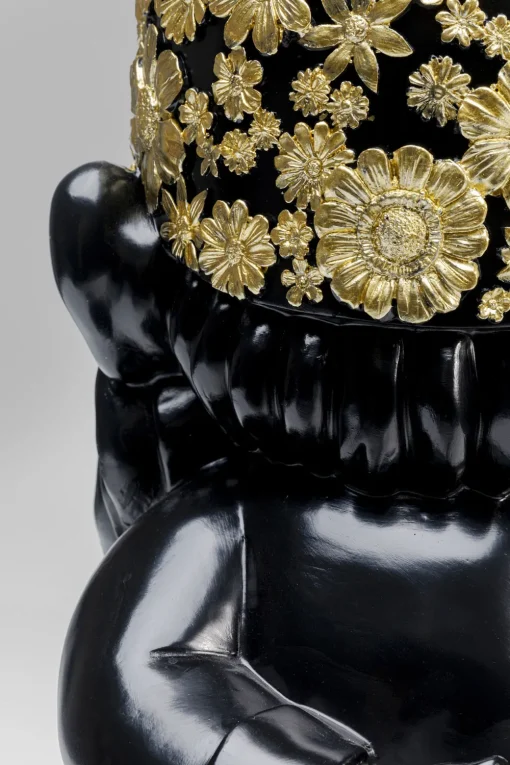 KARE Deko Figur Zwerg Standing Schwarz Gold 61cm Online