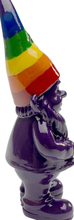KARE Deko Figur Zwerg Stehend Rainbow Lila 11cm Fashion