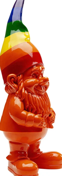KARE Deko Figur Zwerg Stehend Rainbow Orange 46cm Hot