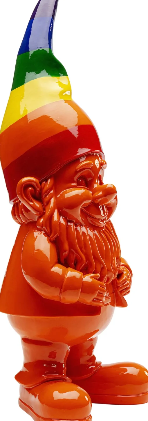 KARE Deko Figur Zwerg Stehend Rainbow Orange 46cm Hot