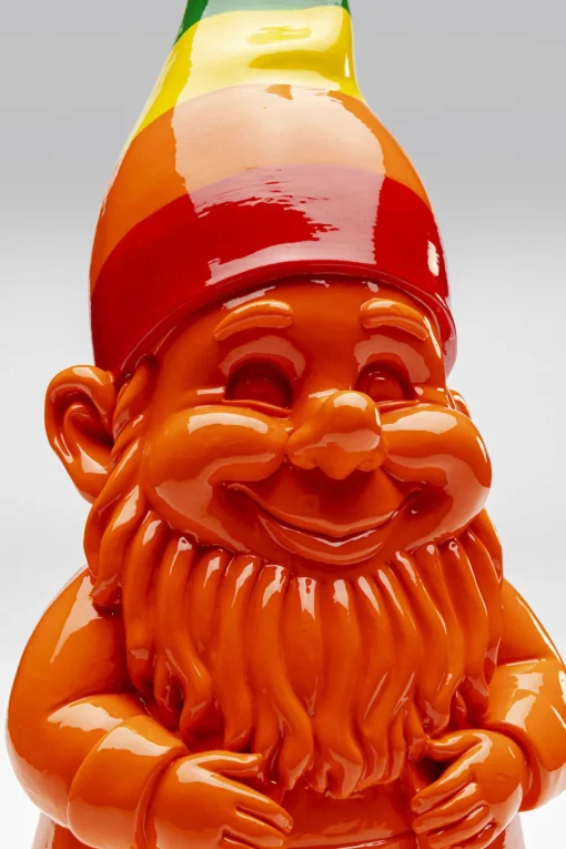 KARE Deko Figur Zwerg Stehend Rainbow Orange 46cm Hot