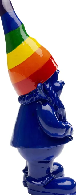 KARE Deko Figur Zwerg Stehend Rainbow Blau 21cm Discount