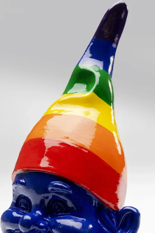 KARE Deko Figur Zwerg Stehend Rainbow Blau 21cm Discount