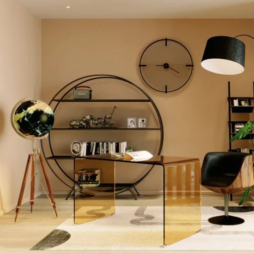 KARE Deko Globus Earth Schwarz Discount