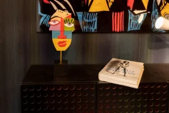 KARE Deko Objekt Abstract Face Multicolour 52cm Sale