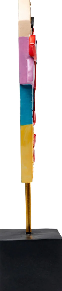 KARE Deko Objekt Abstract Face Multicolour 52cm Sale