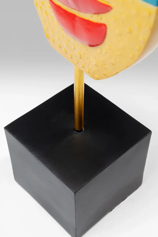 KARE Deko Objekt Abstract Face Multicolour 52cm Sale
