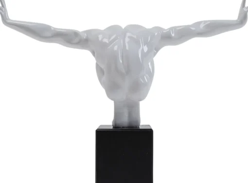 KARE Deko Objekt Athlet White Small Online
