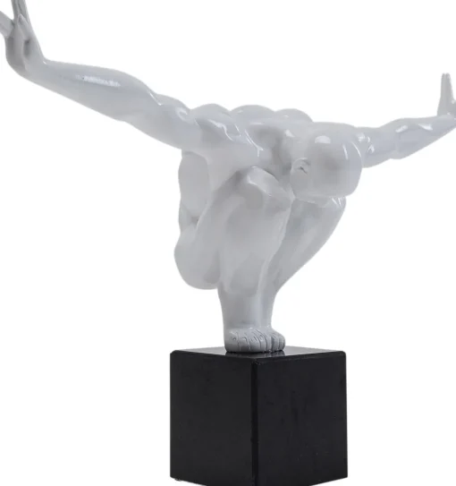 KARE Deko Objekt Athlet White Small Online