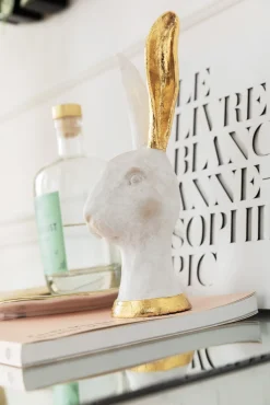 KARE Deko Objekt Bunny Gold 30cm New