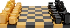 KARE Deko Objekt Chess Focus Senf 26x26cm Best