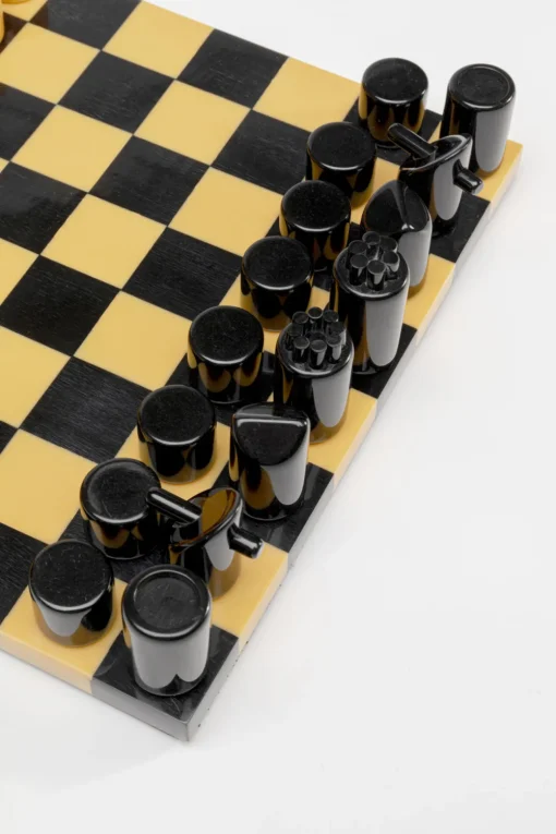 KARE Deko Objekt Chess Focus Senf 26x26cm Best