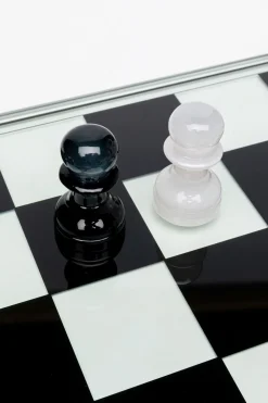 KARE Deko Objekt Chess Transparent 60x60cm Fashion