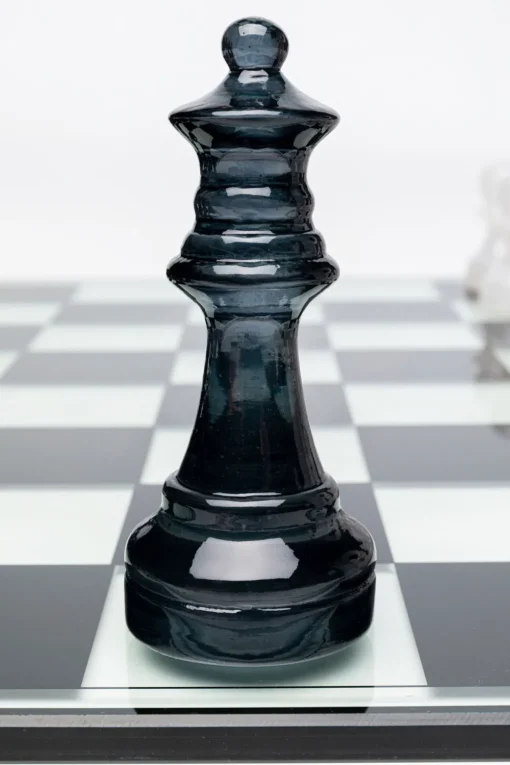 KARE Deko Objekt Chess Transparent 60x60cm Fashion