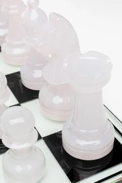 KARE Deko Objekt Chess Transparent 60x60cm Fashion