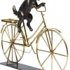 KARE Deko Objekt Dog With Bicycle 44cm Hot