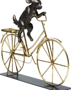 KARE Deko Objekt Dog With Bicycle 44cm Hot