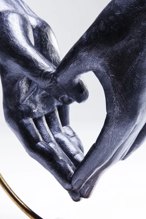 KARE Deko Objekt Elements Heart Hand 33cm Best