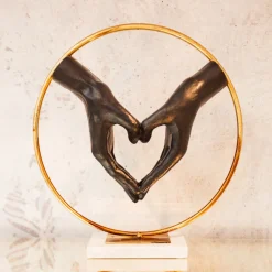 KARE Deko Objekt Elements Heart Hand 62cm Clearance