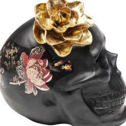 KARE Deko Objekt Flower Skull 22cm Discount
