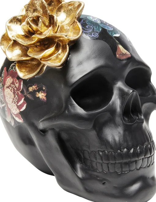 KARE Deko Objekt Flower Skull 22cm Discount