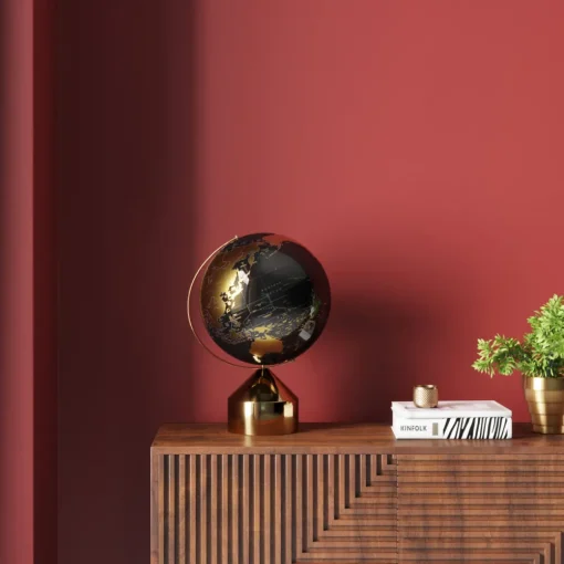 KARE Deko Objekt Globe Top Gold 47cm Clearance