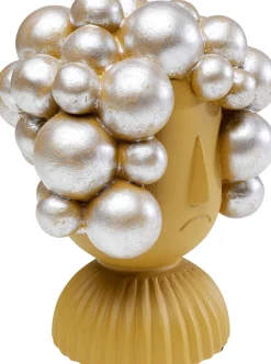KARE Deko Objekt Hairstyle Gelb 19cm Discount