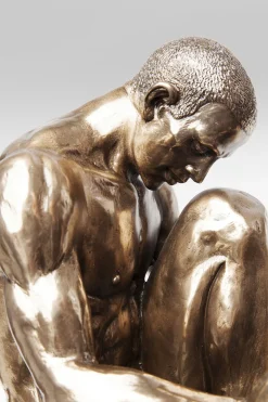 KARE Deko Objekt Nude Man Stand Bronze 35cm New