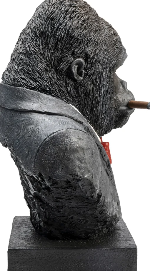 KARE Deko Objekt Smoking Gorilla 48cm Fashion